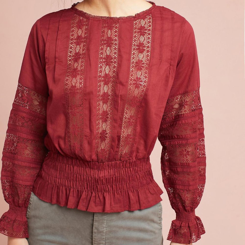 ANTHROPOLOGIE ROMIES TOP by ANTIK BATIK PARIS M